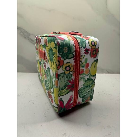 Clinique x Jonathan Cohen Train Case Makeup Toiletry Case NWOT - Picture 4 of 9